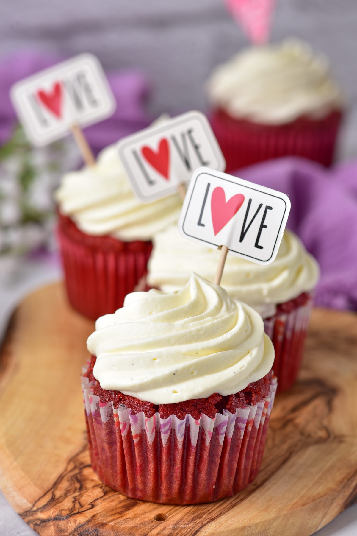 Red velvet cupcakes