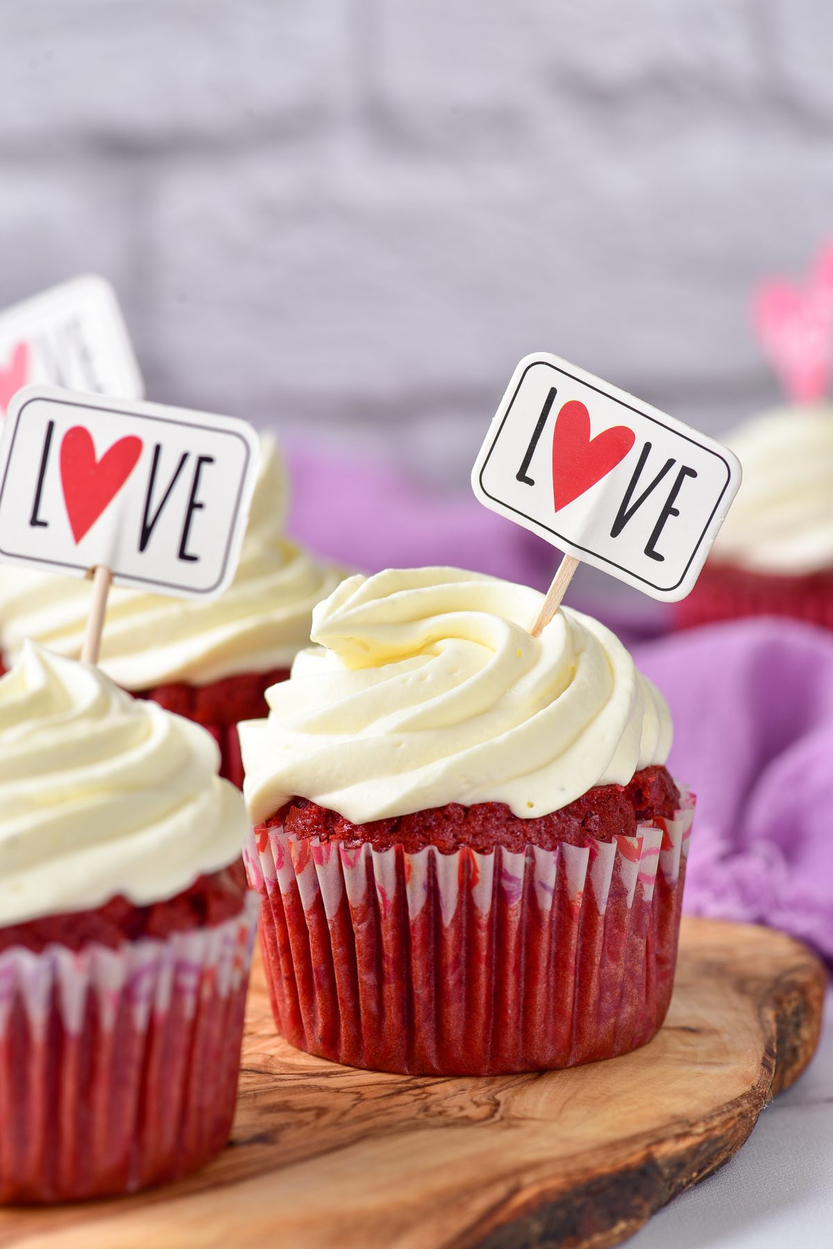 Red velvet cupcakes