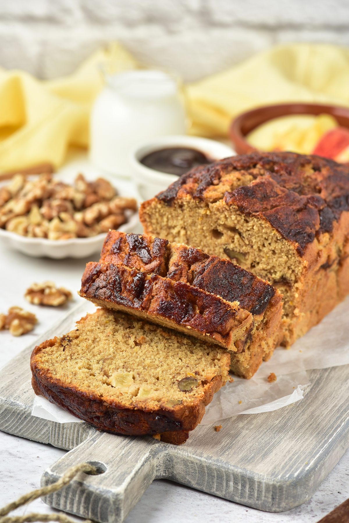 Apple butter cake