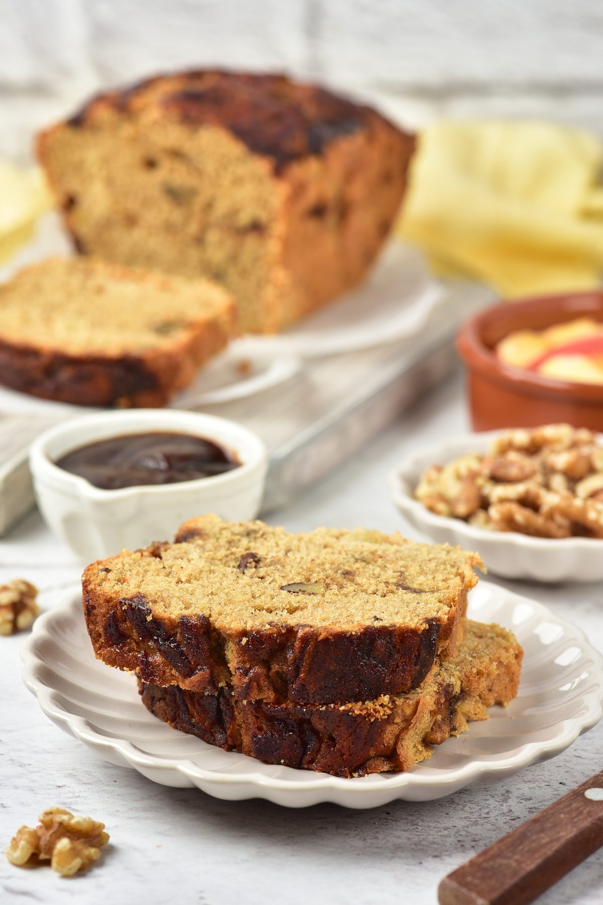 Apple butter cake
