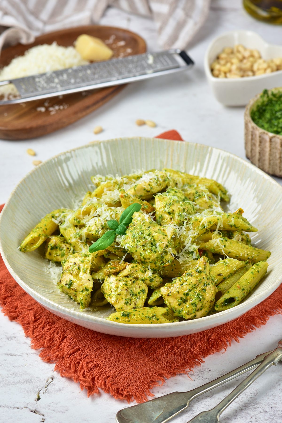 Pesto pasta